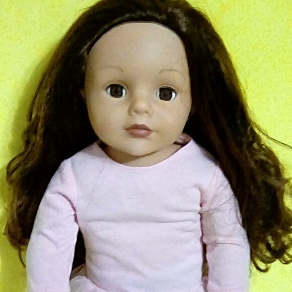 Brunette Madame Alexander doll 18 in  snow Day ski - Picture 1 of 8